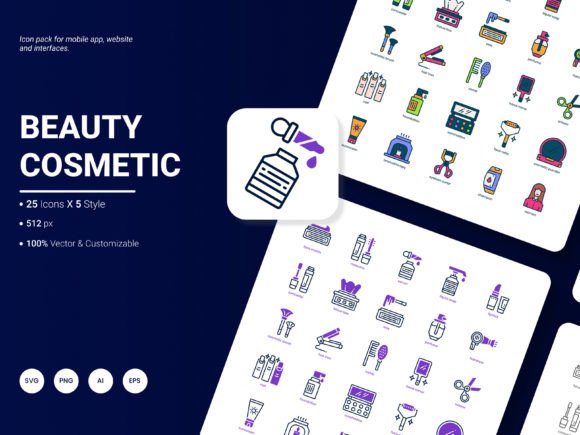 Beauty Cosmetic Icon Pack: A Designer’s Embroidery Review