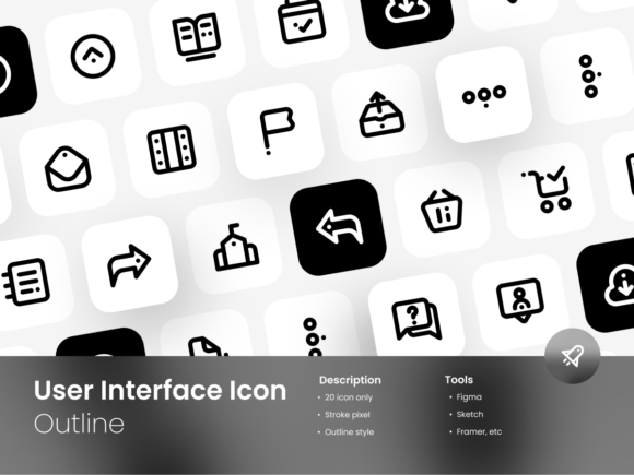 User Interface Icon Pack Spot Outline Graphics and Ux And Ui Kits